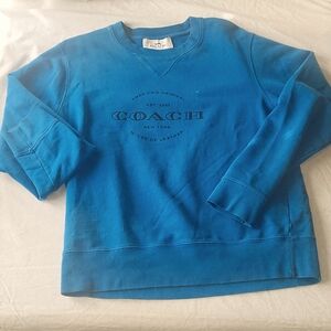 Coach sweatshirt medium women's